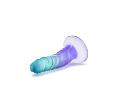 B YOURS MORNING DEW 5 INCH DILDO SAPPHIRE